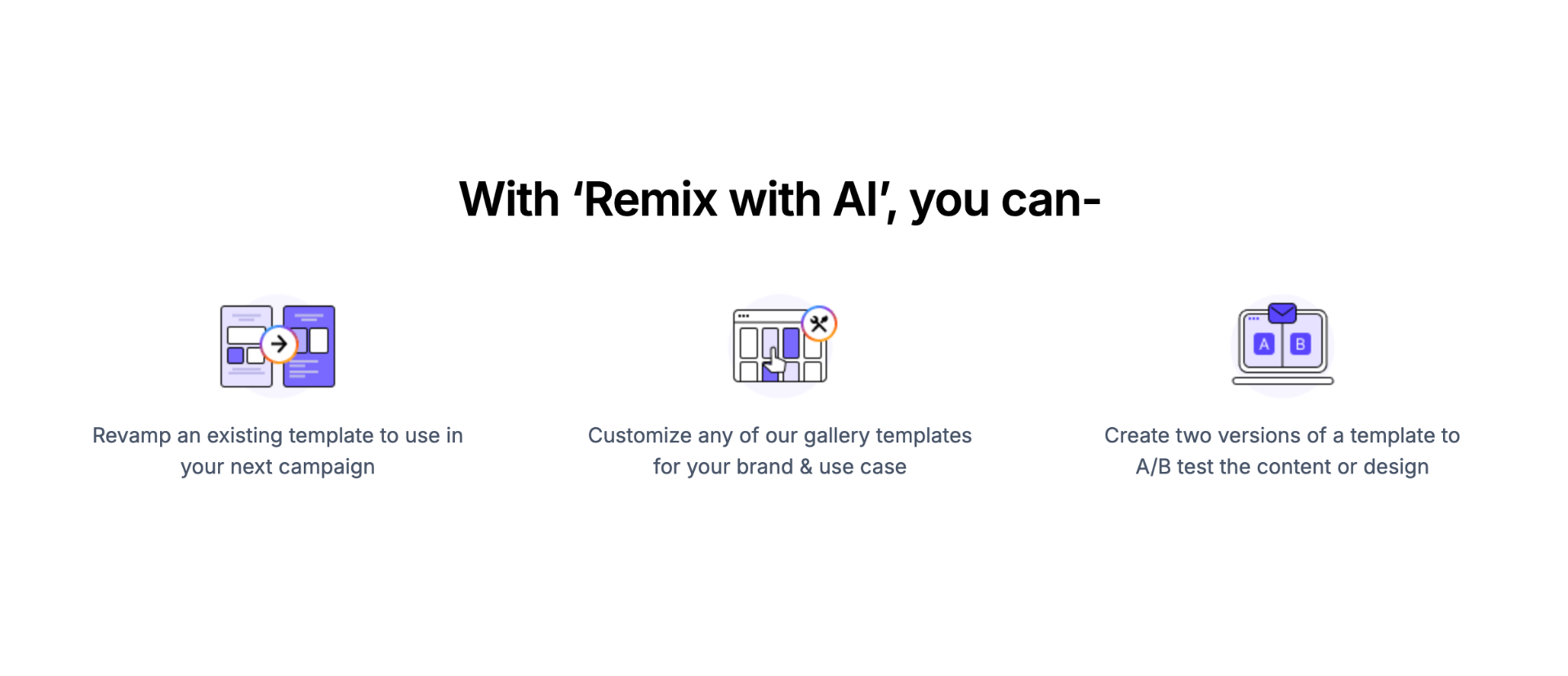 Remix with AI screenshot and logo